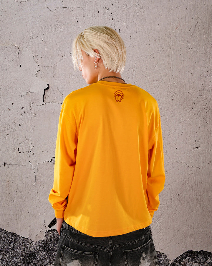 American Street Style Cotton Crewneck Sweatshirt