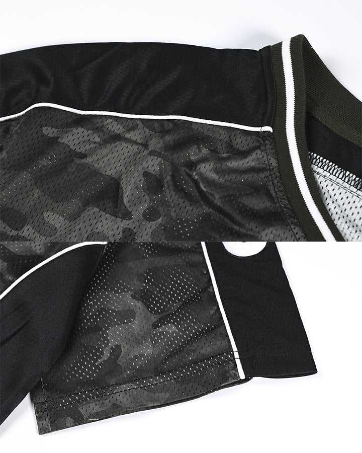 American Camo Jersey Short Sleeve T-Shirt