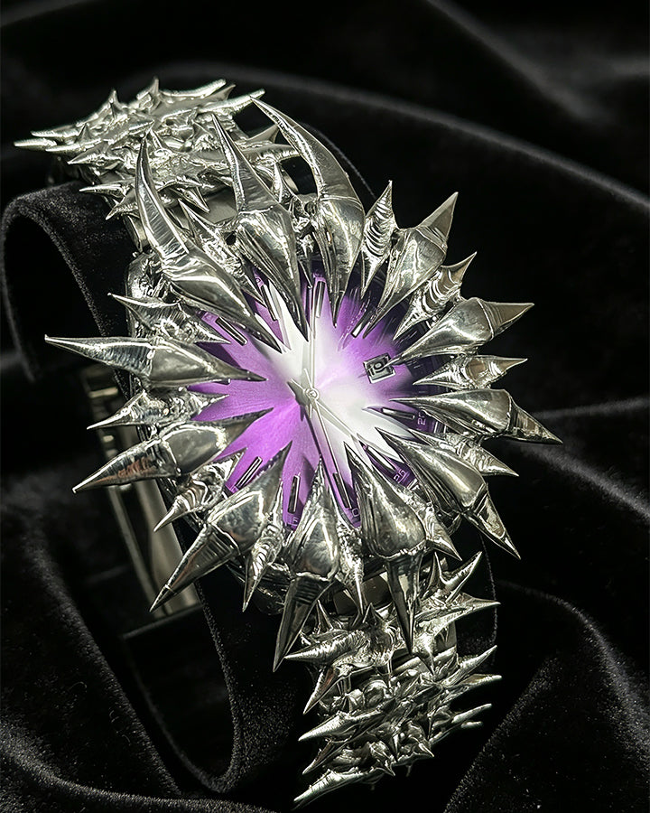 Alien Dark Knight Dragon Scale Spiked Watch