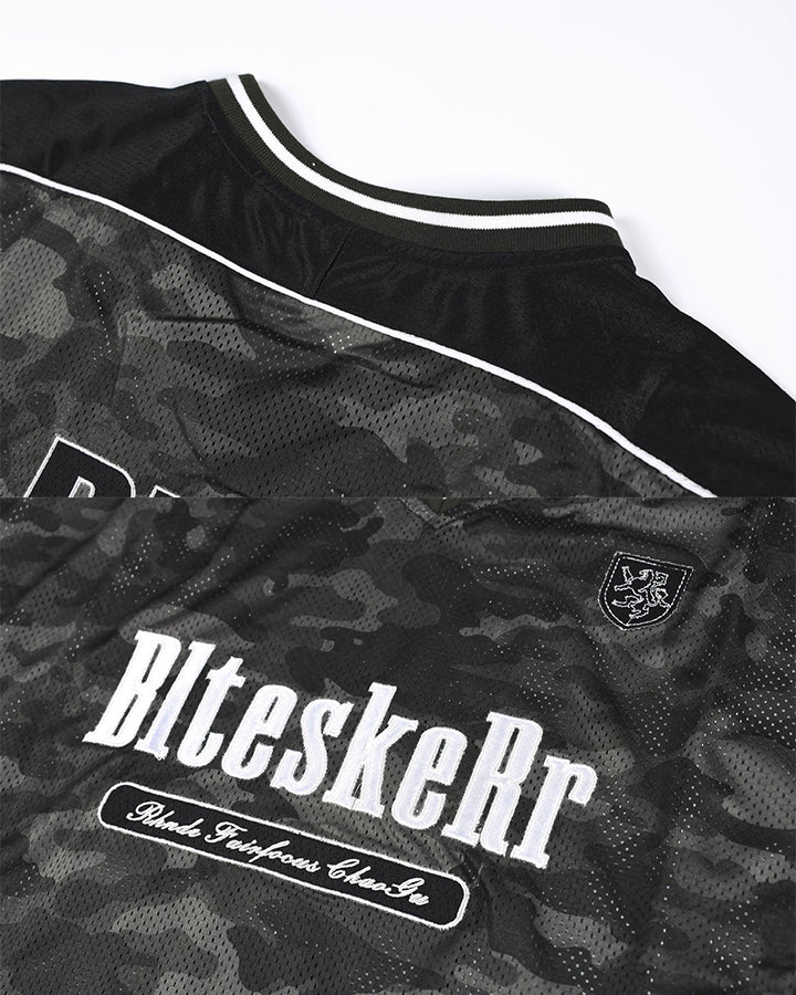 American Camo Jersey Short Sleeve T-Shirt
