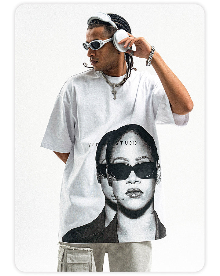 New Wasteland Style Graphic T-Shirt