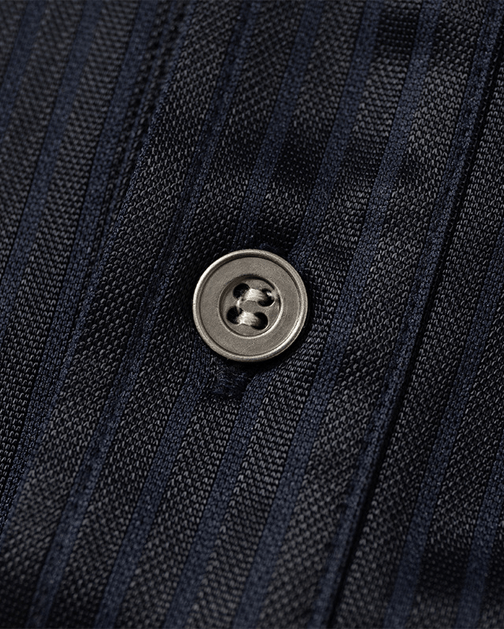 Colorblock Patchwork Polo Collar Long Sleeve T-Shirt