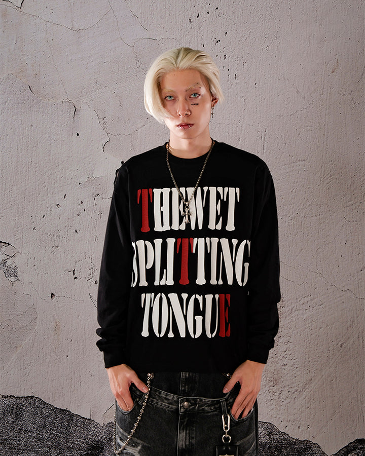 American Street Style Cotton Crewneck Sweatshirt