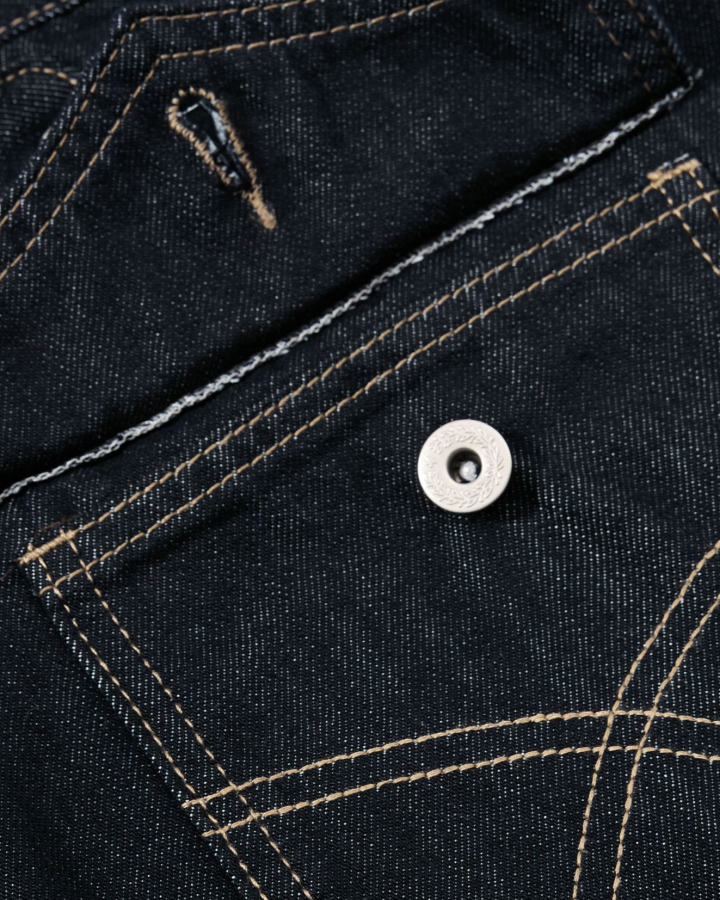 Wide Leg Denim Cargo Casual Pants