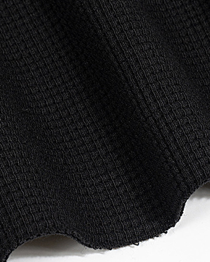 Minimal Ribbed Long Sleeve T-Shirt
