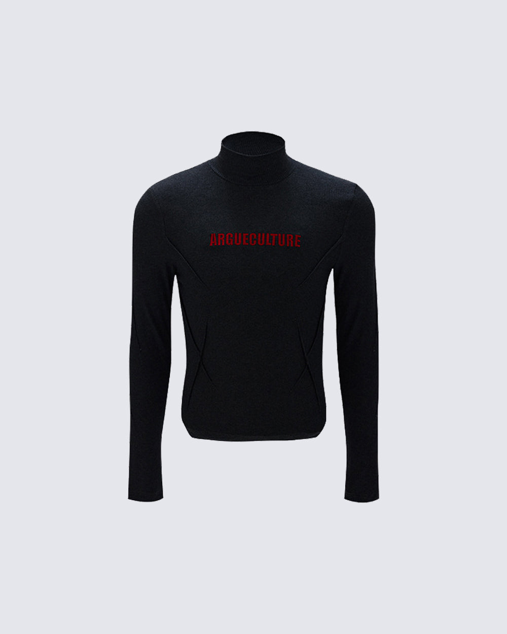 Deconstructed Slim Fit Solid T-Shirt
