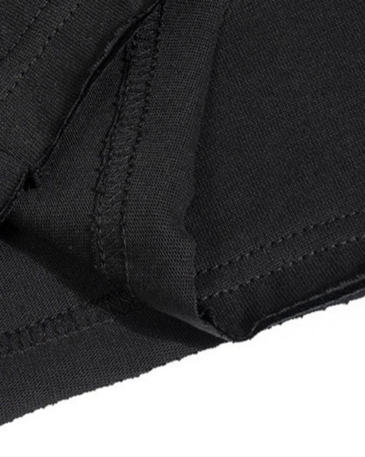 Graphic Camo Sleeve Layered Tee