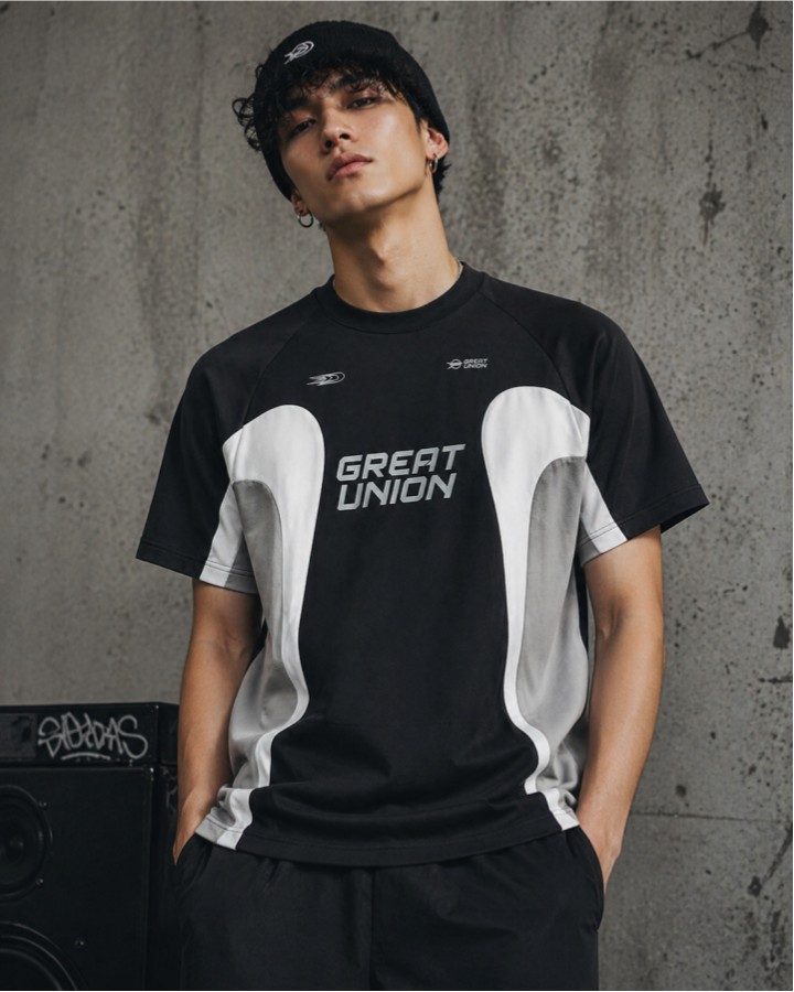 Dynamic Curve Panel Athletic Tee