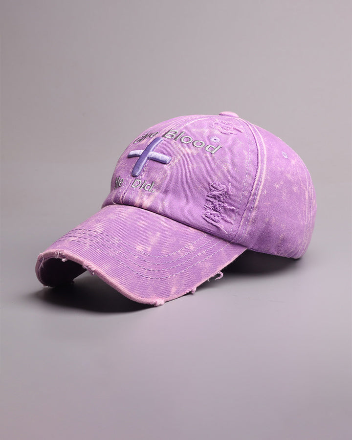 Vintage New Distressed Embroidered Baseball Cap