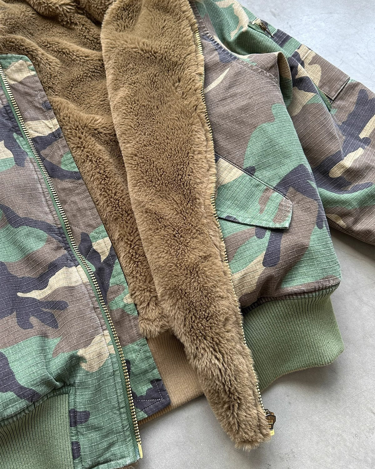 Thickened Camouflage Padded Jacket