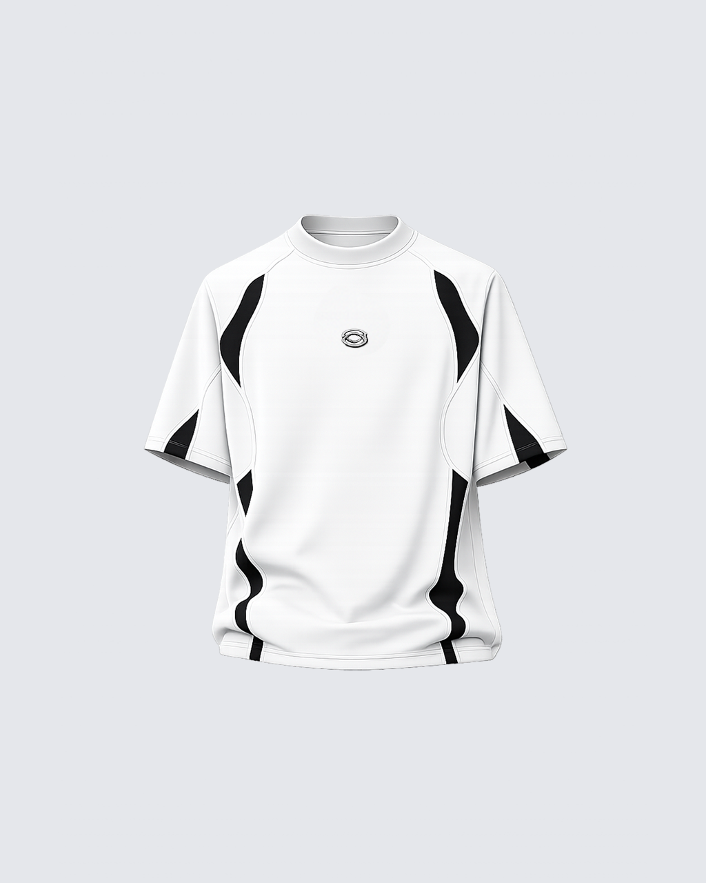 Contrast Panel Sport T-Shirt