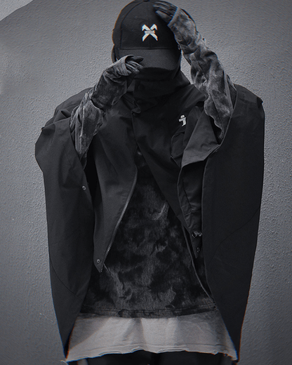 Utility Hooded Cargo Poncho
