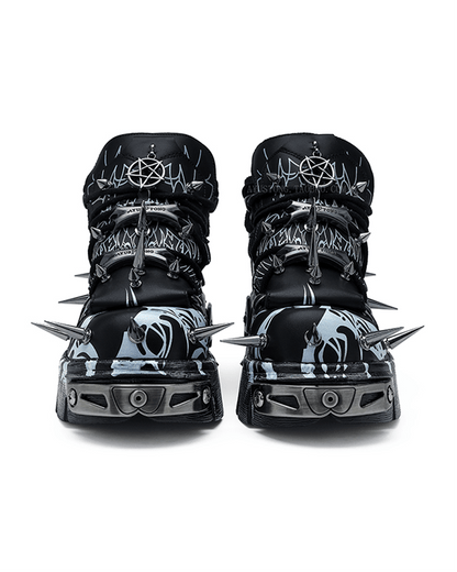 Cyberpunk Spike Armor Sneakers