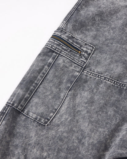 American Street High-Street Curved Blade Casual Pants