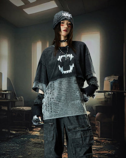 Layered Washed Graphic Tee