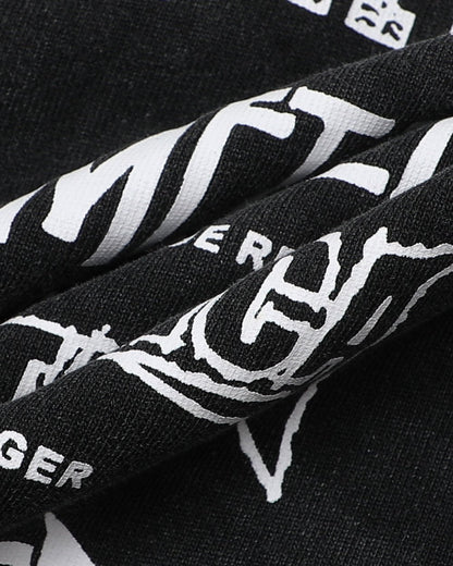 Loose American-style Printed Short-sleeved T-shirt