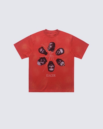 Vintage Washed Portrait Graphic Tee