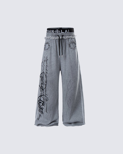 High-Street Casual Hip-Hop Pants