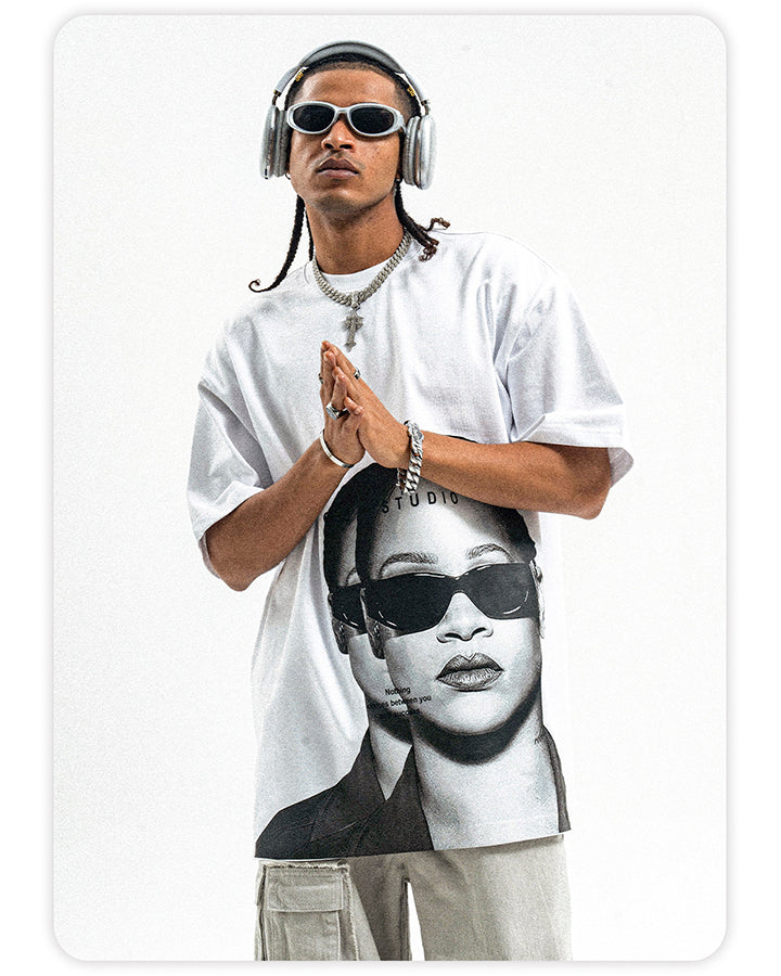 New Wasteland Style Graphic T-Shirt