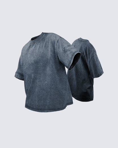 Distressed Short Sleeve T-shirt