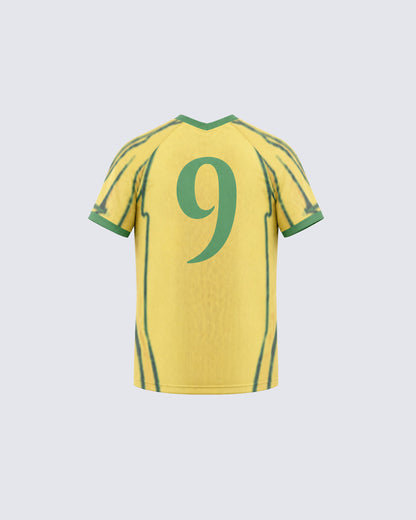 Gradient Number Sports Mesh Jersey Tee