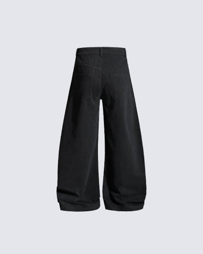 American Street Studded Wide-Leg Cargo Pants