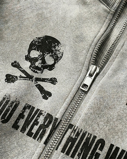 Vintage New Zip-Up Number Track Jacket
