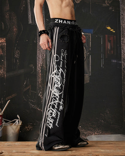 High-Street Casual Hip-Hop Pants