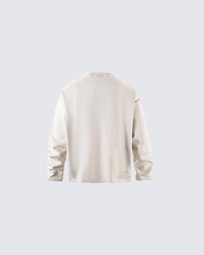 Graphic Printed Long Sleeve T-shirt