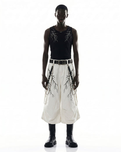 LIGHTNING Series | Street Style Ribbed Tank Top