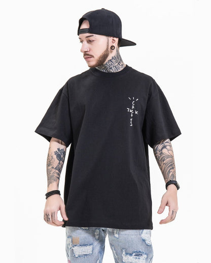 Trendy Round Neck Short Sleeve T-Shirt