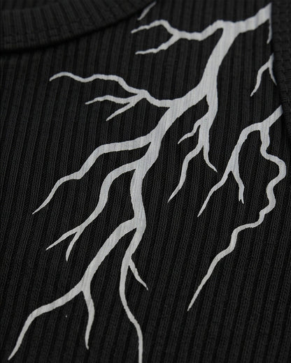 LIGHTNING Series | Street Style Ribbed Tank Top