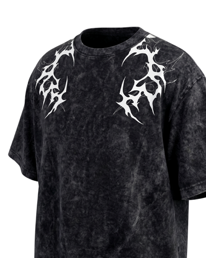 Vintage Washed Tribal Print T-Shirt