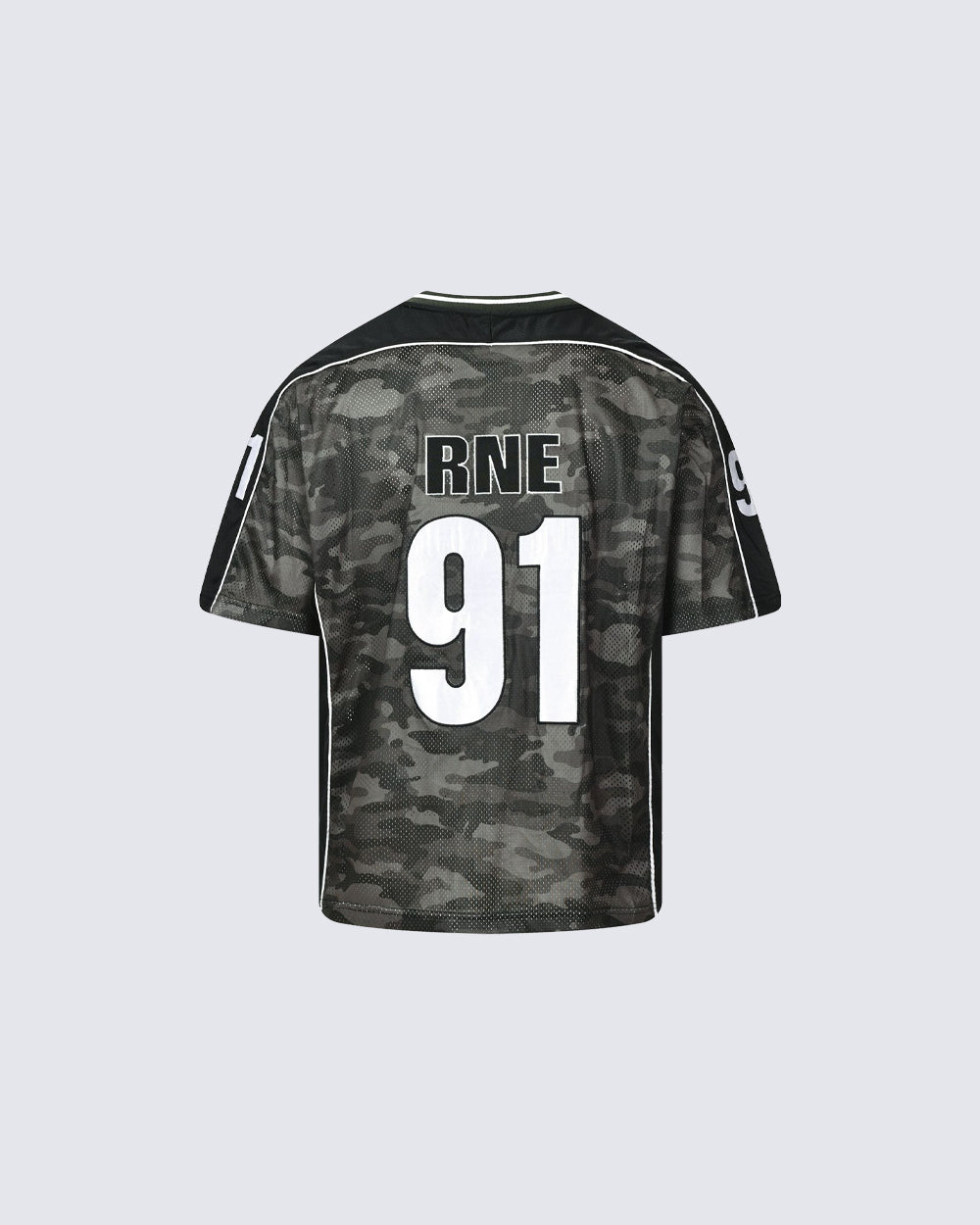 American Camo Jersey Short Sleeve T-Shirt