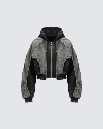 RUINED AMUSEMENT PARK SERIES-Wasteland Style Jacket