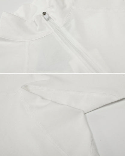Sport Stand Collar Quick-Dry Long Sleeve T-Shirt