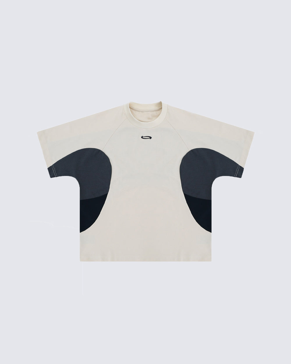 New Curved Panel Colorblock T-Shirt