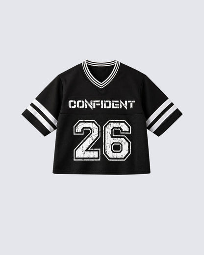 Retro Sports Mesh Number Jersey Tee