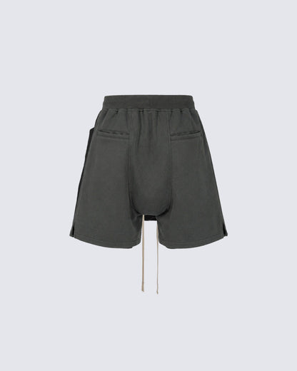Minimal Zipper Detail Street Shorts
