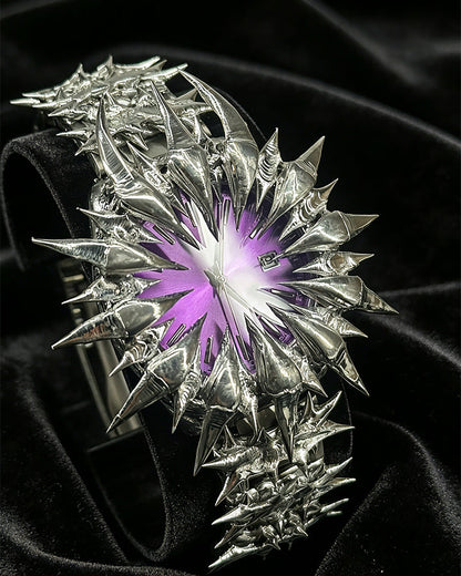 Alien Dark Knight Dragon Scale Spiked Watch