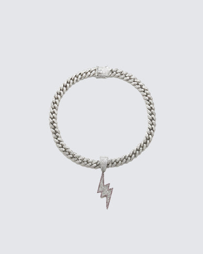 LIGHTNING Series | Pendant Cuban Chain Necklace