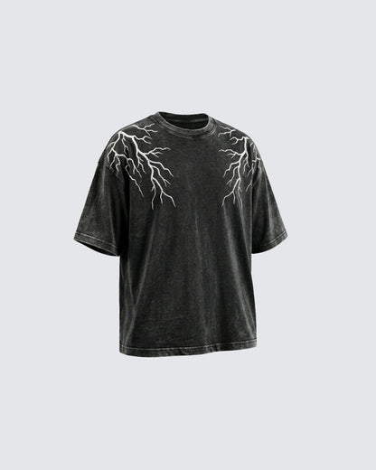 LIGHTNING Series | Double-Sided Embroidery Short Sleeve