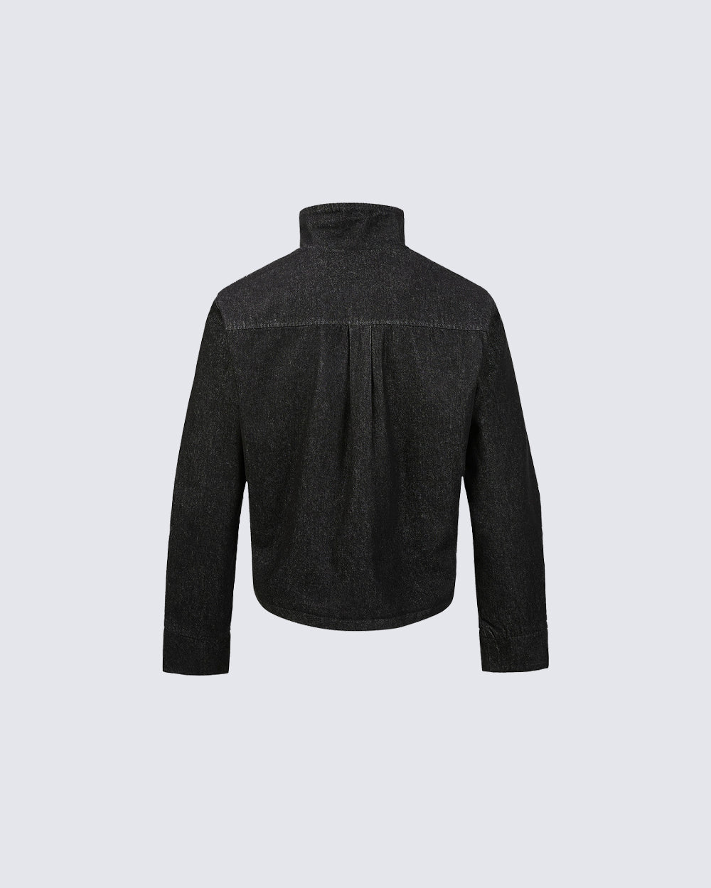 Cool Rugged Dual-Wear Raw Denim Jacket