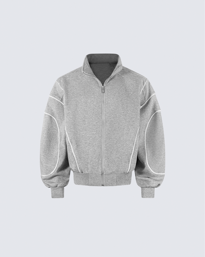 Curved-Panel Zip-Up Track Set