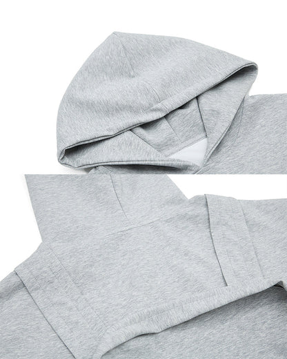 American 3D Backpack Hooded Zip-Up Sweatshirt