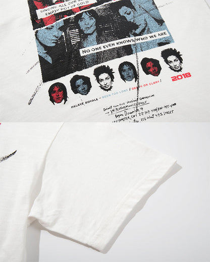 Rock Hip-Hop Graphic T-shirt