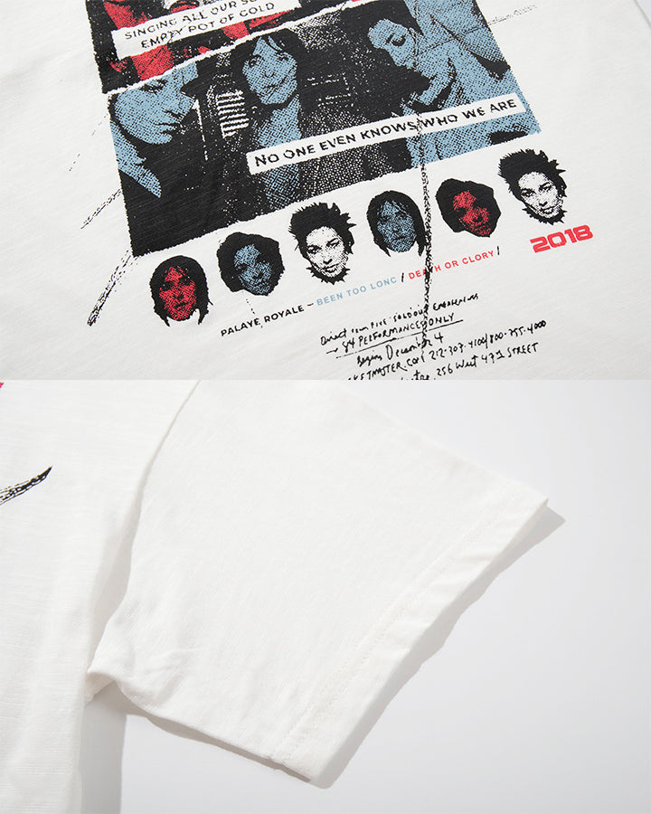 Rock Hip-Hop Graphic T-shirt