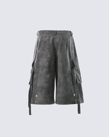 Refined Utility Cargo Bermuda Shorts