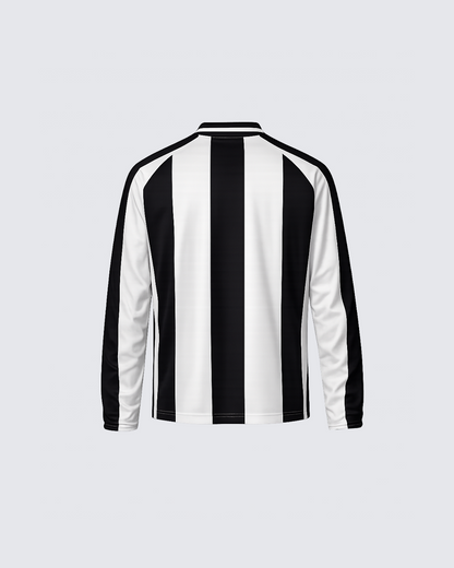 Bird Graphic Striped Long Sleeve T-Shirt