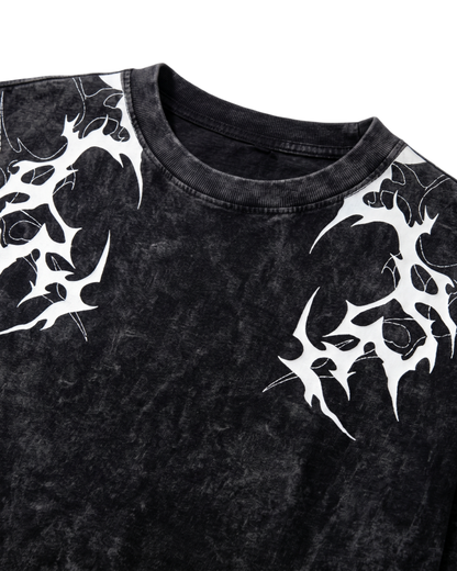 Vintage Washed Tribal Print T-Shirt